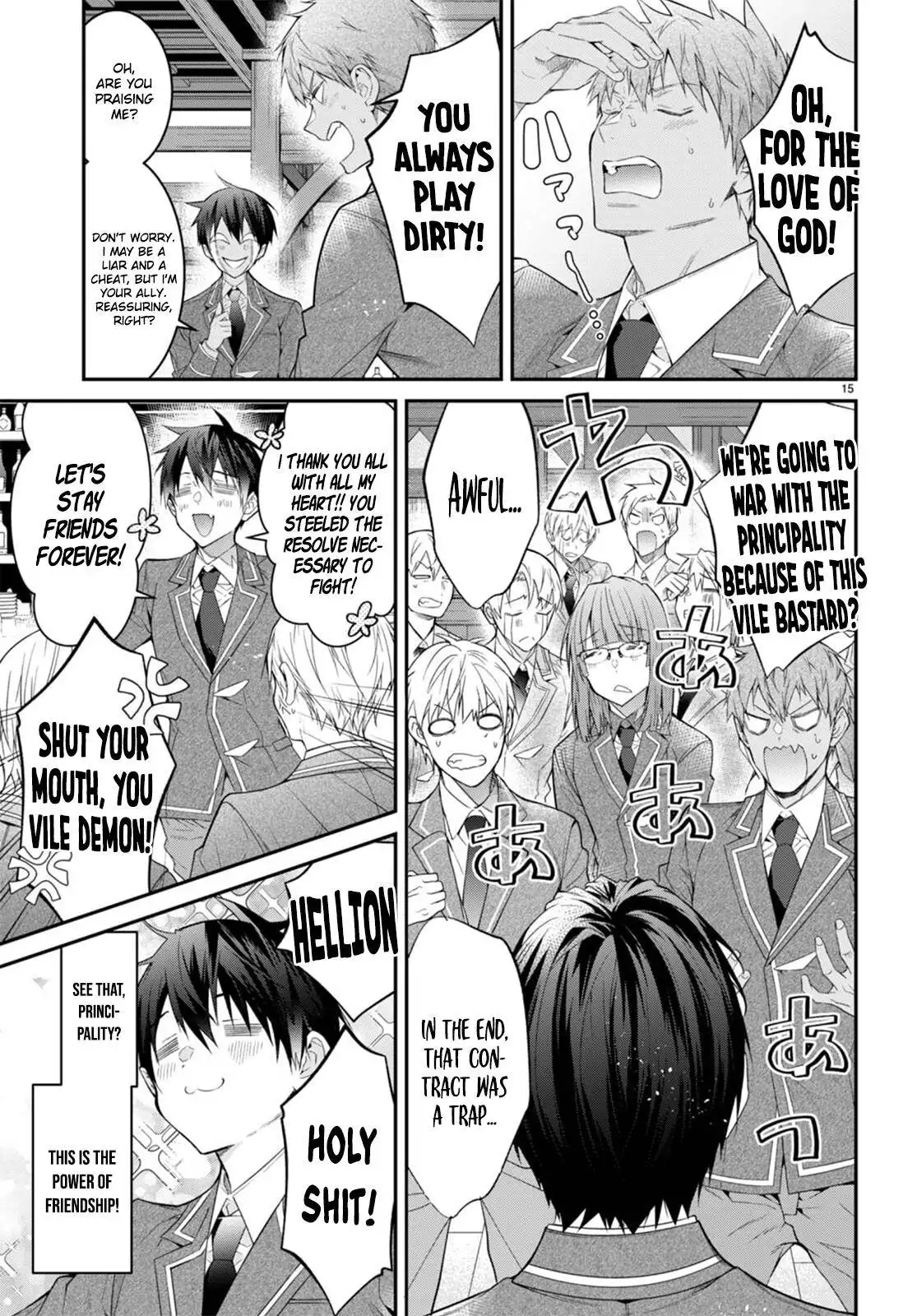 Otome Game Sekai wa Mob ni Kibishii Sekai Desu Chapter 50 15